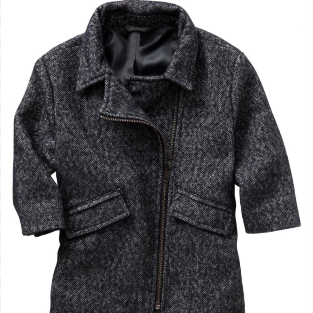 Baby Gap Wool Zip Coat - Size 5T